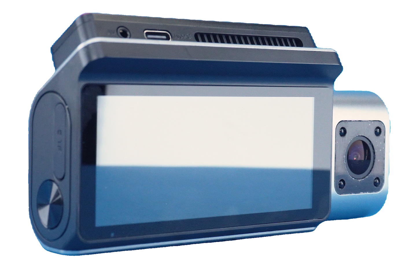 3-Channel 4K Dash Cam with Interior & Rear Camera, WiFi, Voice Control, Night Vision