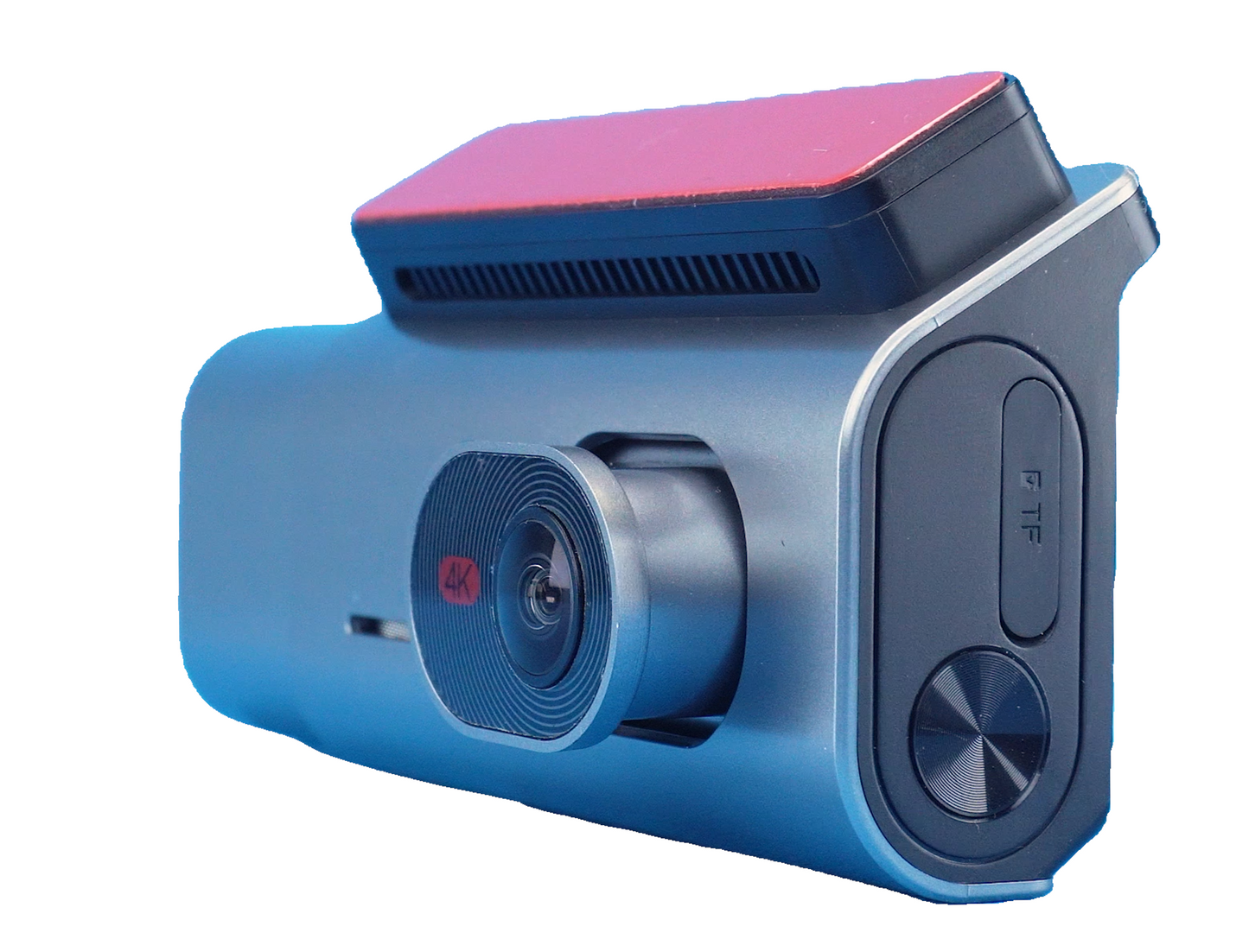 3-Channel 4K Dash Cam with Interior & Rear Camera, WiFi, Voice Control, Night Vision