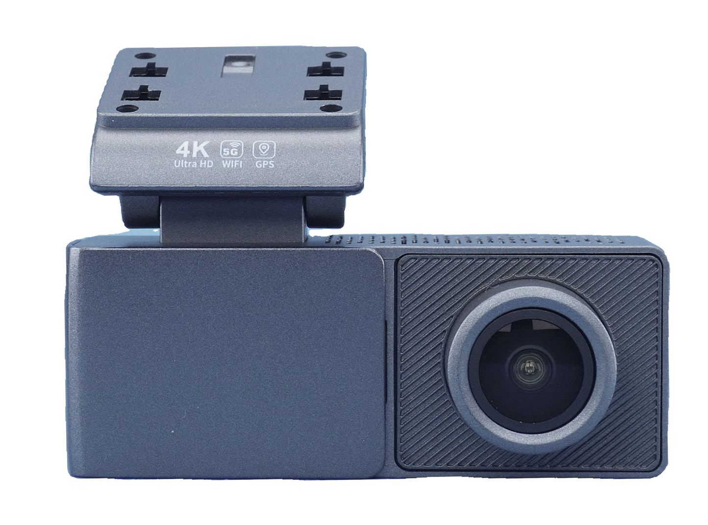 4K Ultra HD Dash Cam with WiFi & GPS – Compact Front Car Camera with Parking Mode