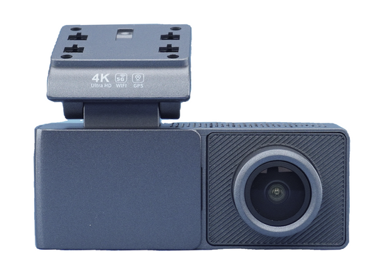 4K Ultra HD Dash Cam with WiFi & GPS – Compact Front Car Camera with Parking Mode