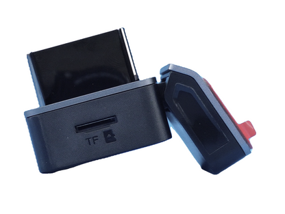Dual Camera Dash Cam with Interior Lens, WiFi App Control, Parking Mode & G‑Sensor