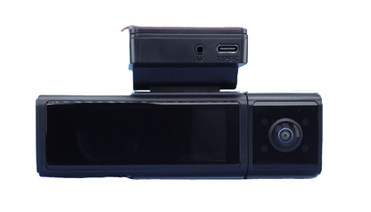 4K Dual Channel Dash Cam with Rear Camera, WiFi App Control, Night Vision & Parking Mode