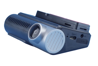 3K Dual Channel Dash Cam with Rear Camera, WiFi, ADAS Safety Alerts & 3" Touchscreen
